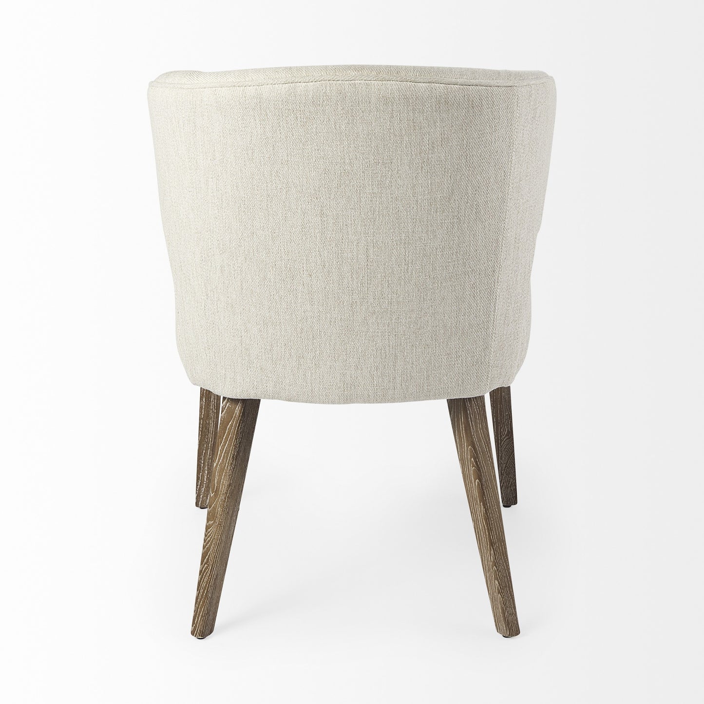 HERMOSA WINGBACK IVORY-WOOD DINING CHAIR