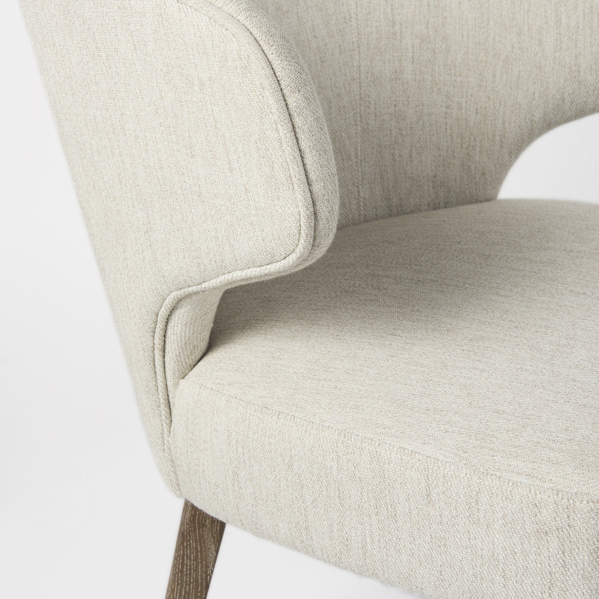 mid century wingback dining chair, ivory brown mid century wingback, brown mid century wingback dining, century wingback dining chair, wingback dining chair