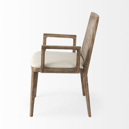 HERMOSA WOOD DINING ARMCHAIR