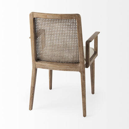 HERMOSA WOOD DINING ARMCHAIR