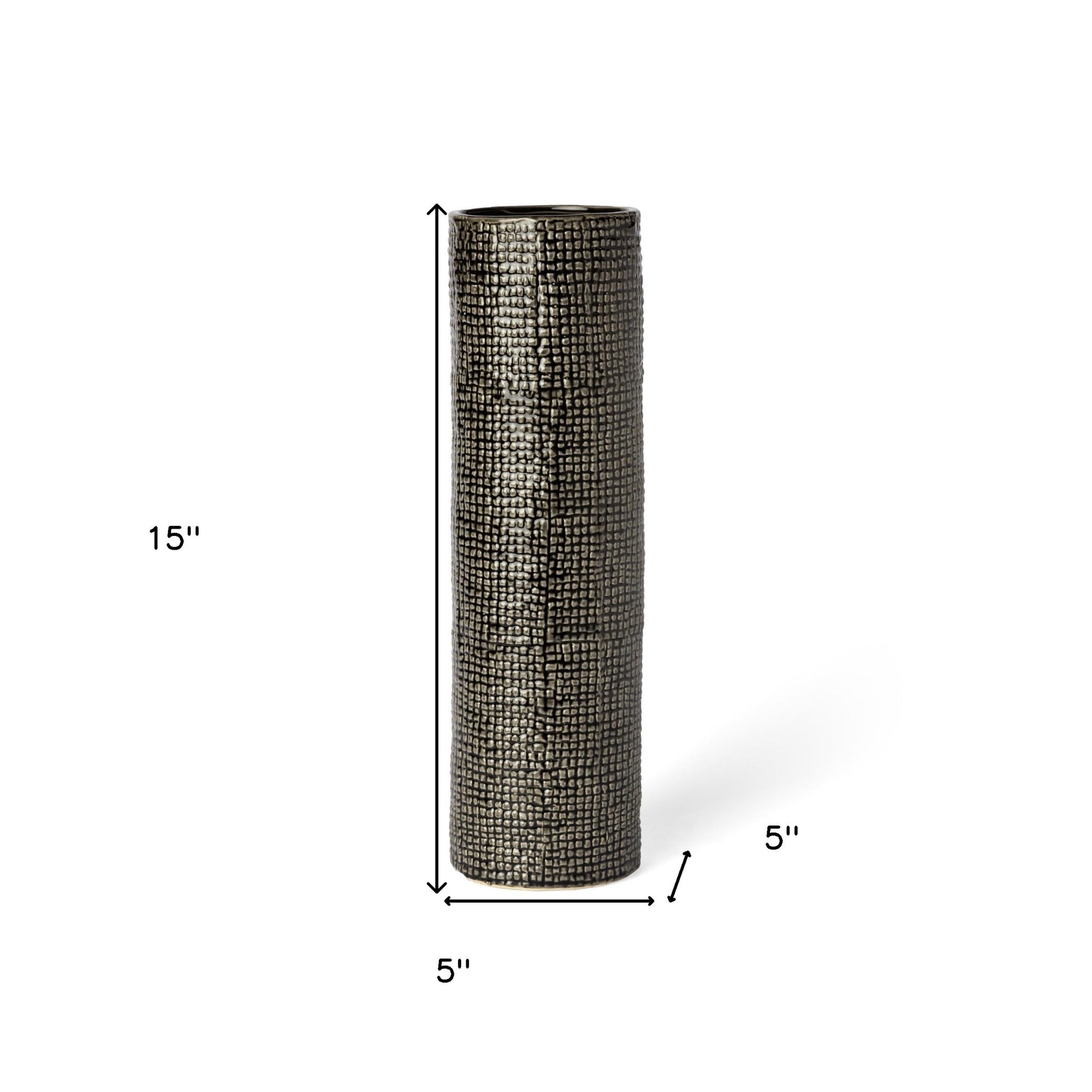 abstract cylinder ceramic table vase, cylinder ceramic table vase, ceramic table vase, gold abstract cylinder ceramic table, abstract cylinder ceramic table