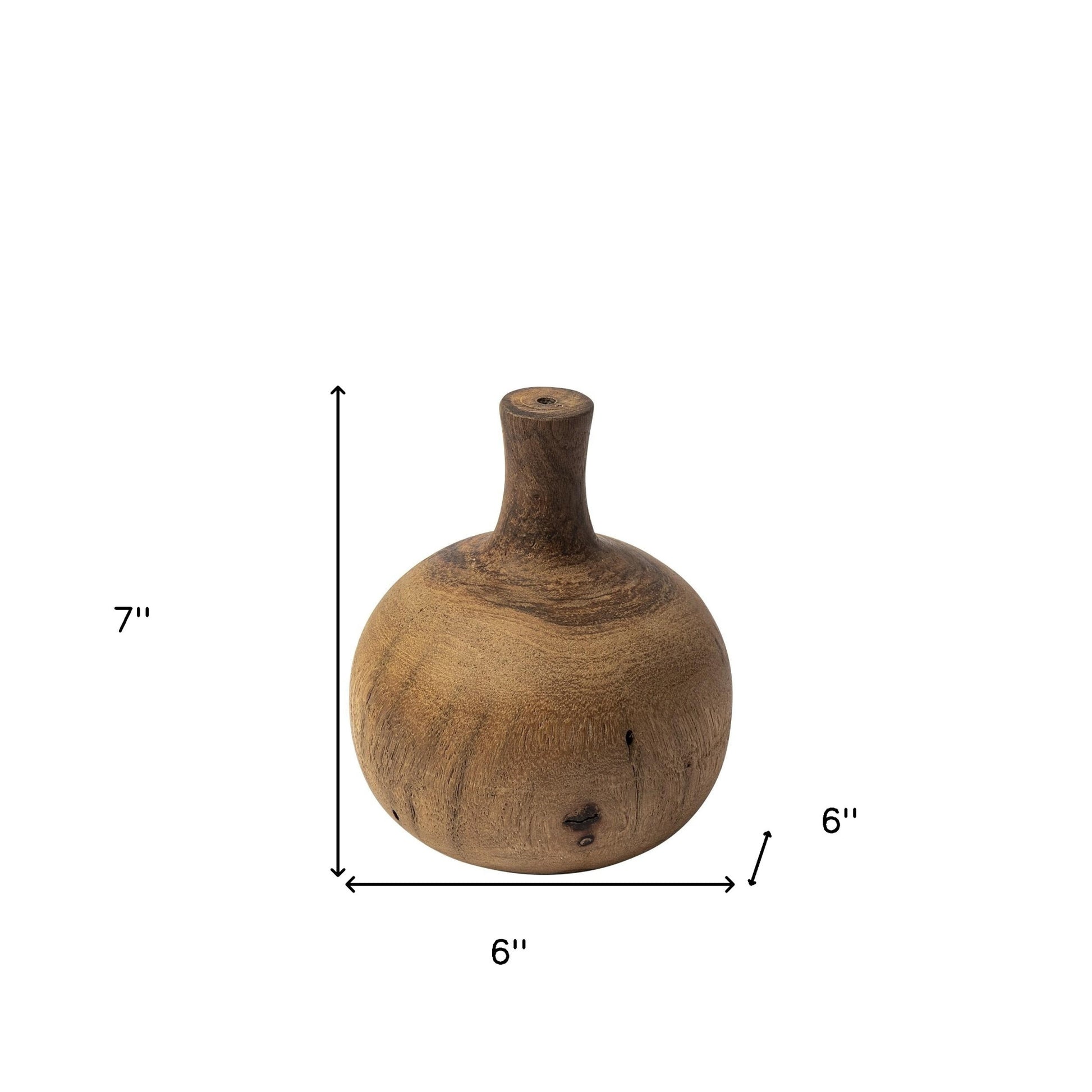 cylinder solid wood table vase, solid wood table vase, wood table vase, abstract cylinder solid wood table, brown abstract cylinder solid wood