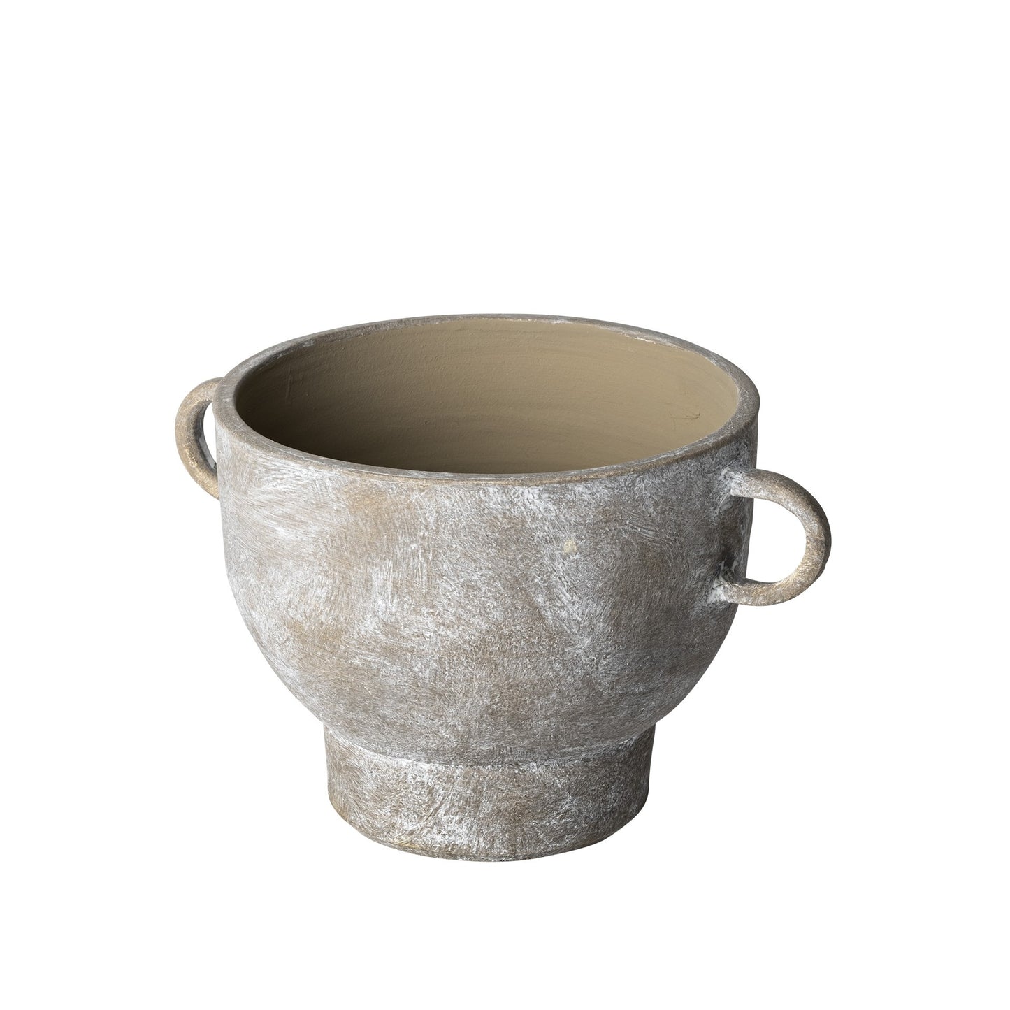 HERMOSA 7" BROWN CERAMIC TABLE VASE