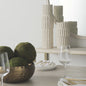 OCEAN 23" CREAM CYLINDER CERAMIC FLOOR VASE