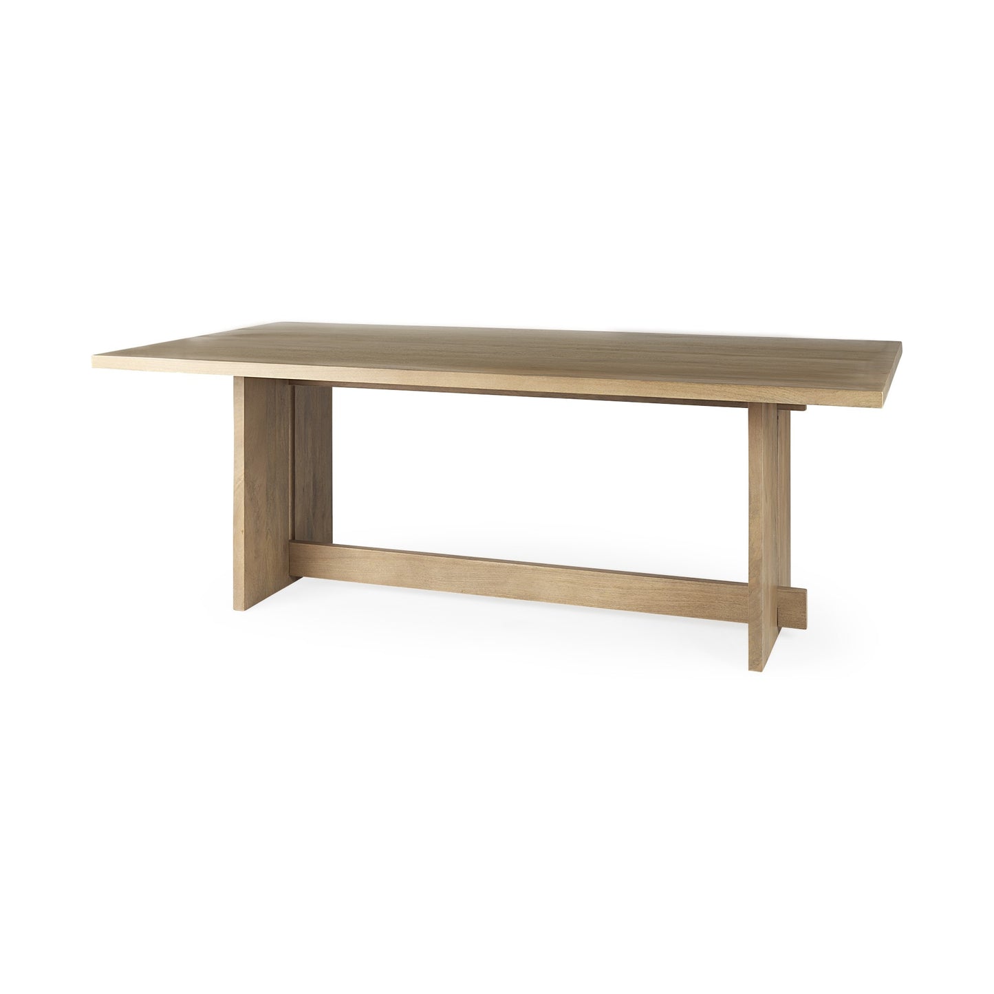 HERMOSA 84" LIGHT WOOD DINING TABLE