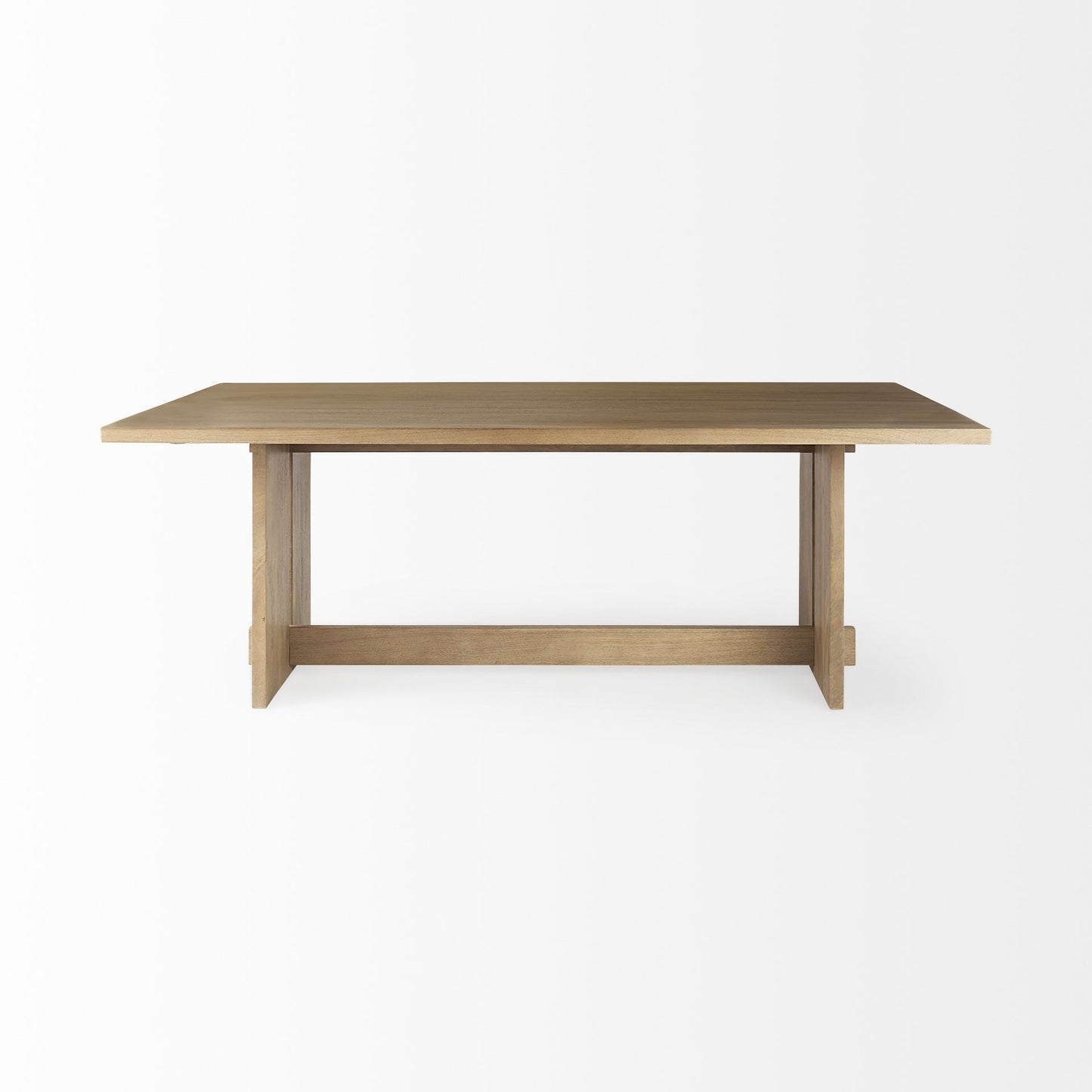 HERMOSA 84" LIGHT WOOD DINING TABLE