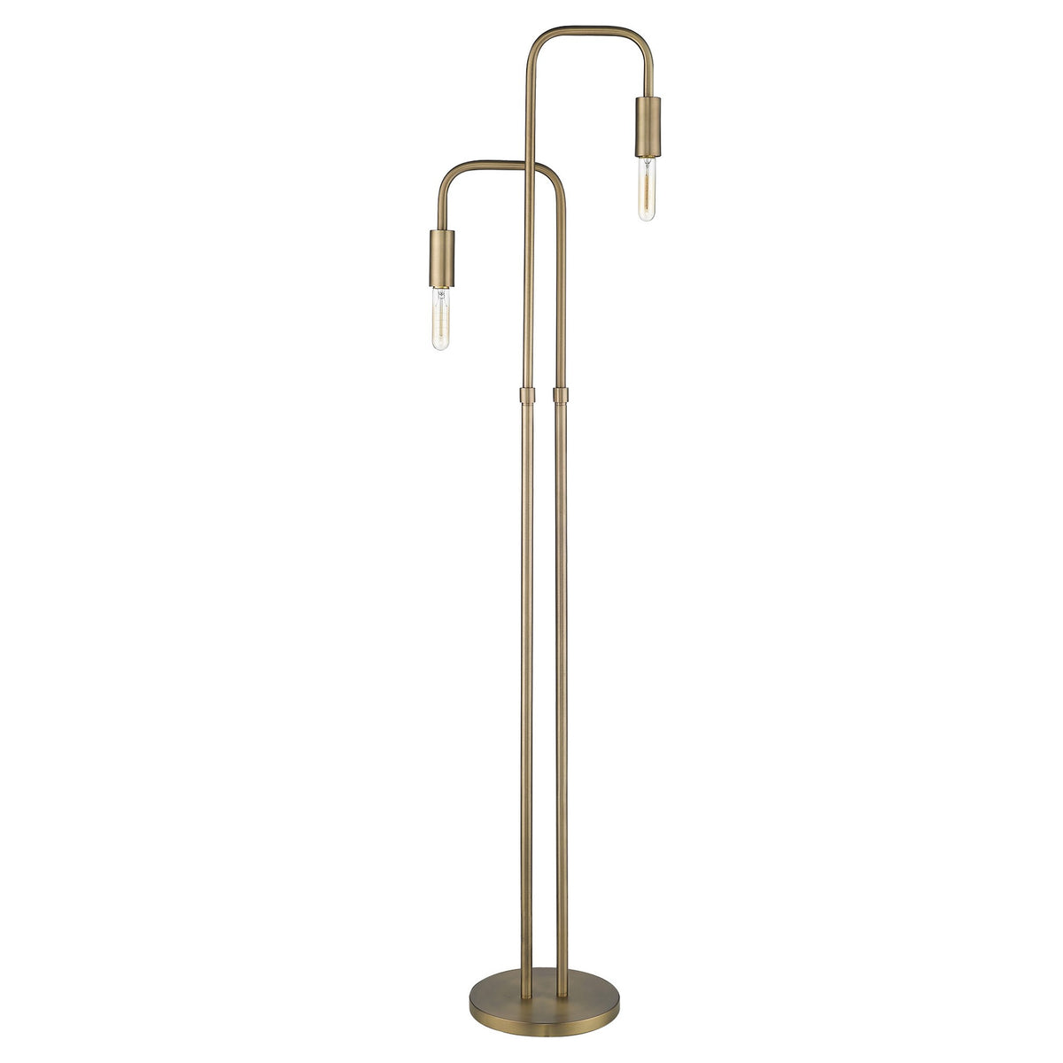 LAUREL 63" TWO LIGHT TORCHIERE FLOOR LAMP