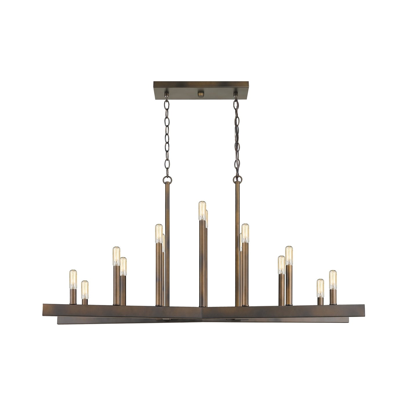 oil rubbed bronze island pendant, rubbed bronze island pendant, bronze island pendant, 14 light oil rubbed bronze, light oil rubbed bronze island
