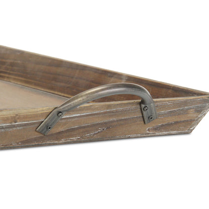 wooden serving tray metal handles, wooden serving tray, wooden serving tray metal, serving tray metal handles, serving tray metal