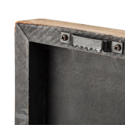 36" X 2" BROWN MANGO WOOD SQUARE HANGING TAPESTRY - Varnish & Vibe