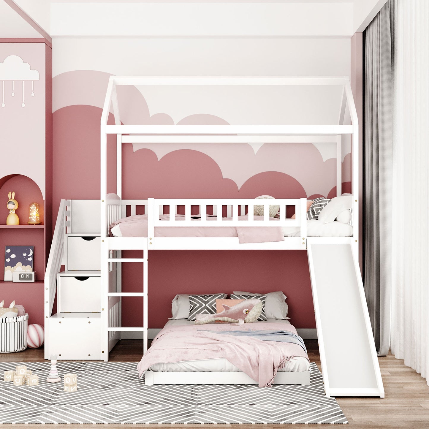 OCEAN PLAYHOUSE BUNK BED