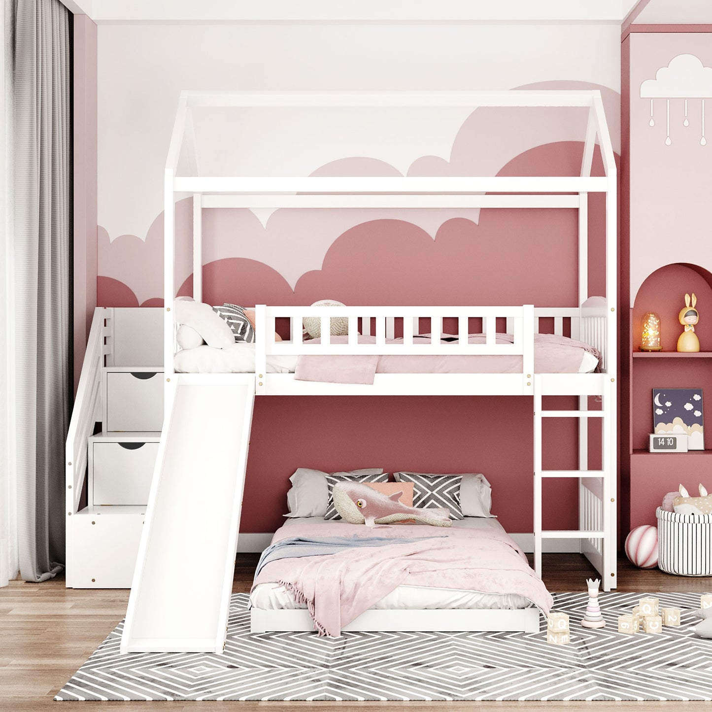 OCEAN PLAYHOUSE BUNK BED