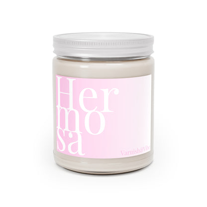 Hermosa Pink Scented Candles, 9oz