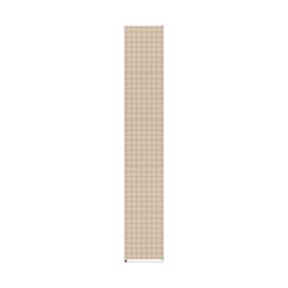 Neutral Plaid Wrapping Paper Roll – Beige Grid Gift Wrap for Weddings & Birthdays - Varnish & Vibe