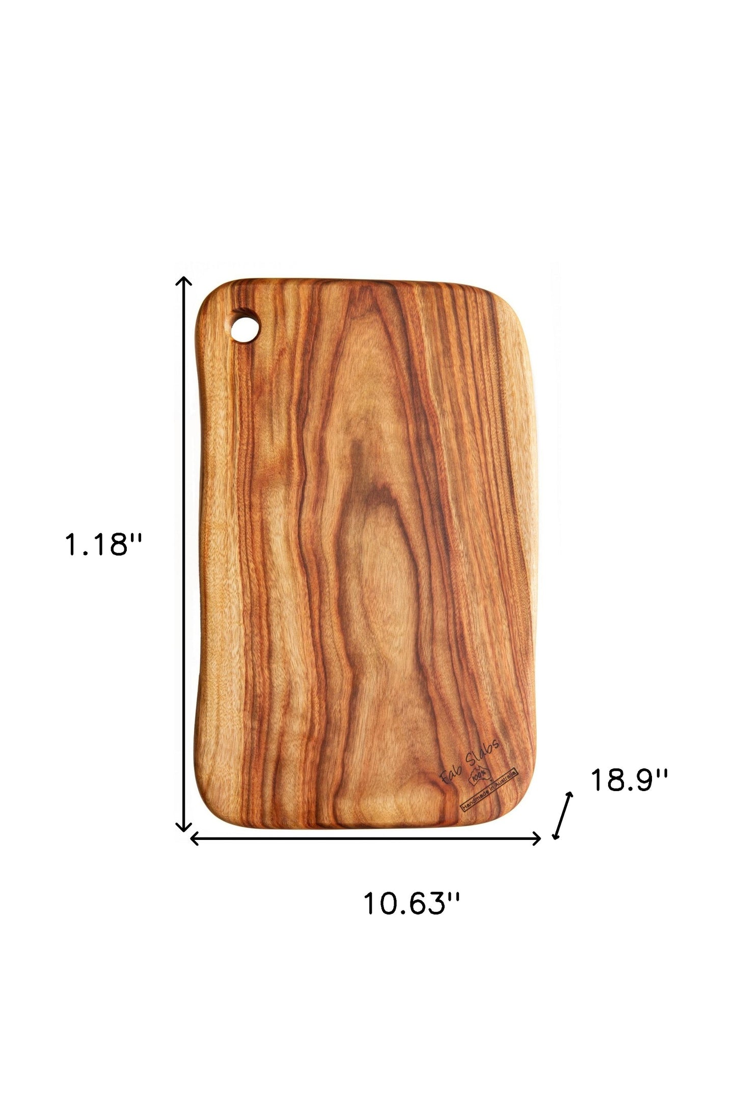 11" ARTISAN ORGANIC ANTI BACTERIAL WOOD CUTTING BOARD - Varnish & Vibe