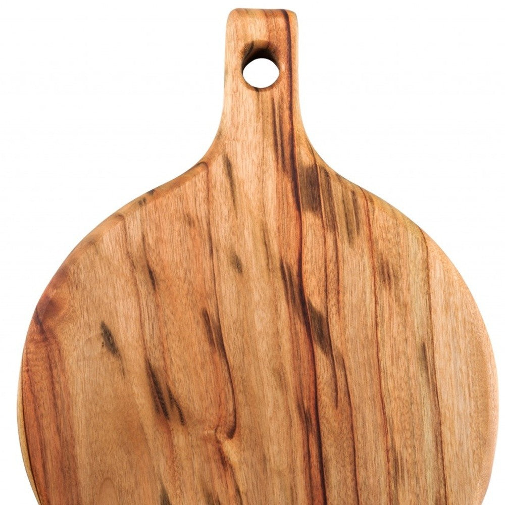 ARTISAN ORGANIC ANTI BACTERIAL WOOD PIZZA PADDLE BOARD - Varnish & Vibe