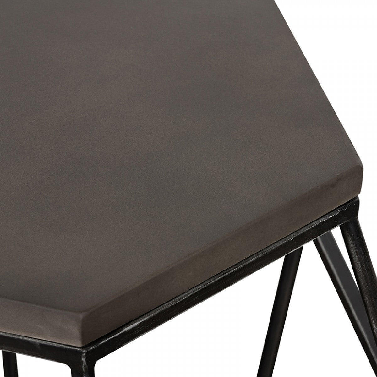 Chair with a dark gray cushion on a white background