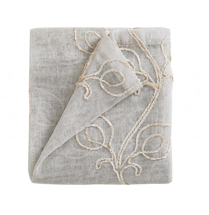 96 window panel pair linen, embroided grommet 76 96 window, window panel pair linen, grommet 76 96 window panel, panel pair linen