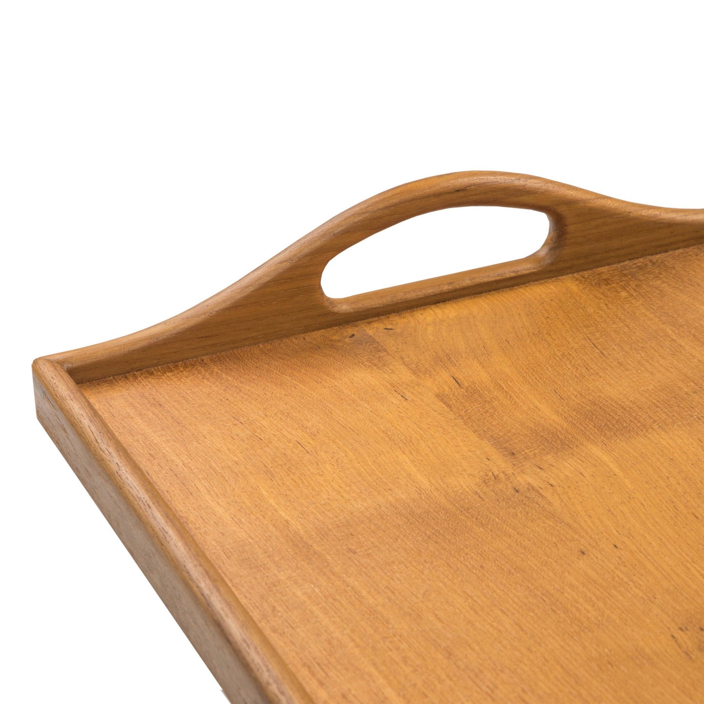OCEAN 19" SOLID TEAK SERVING TRAY