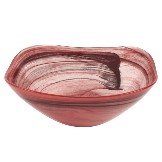 ARDMORE RED ALABASTER GLASS BOWL - Varnish & Vibe