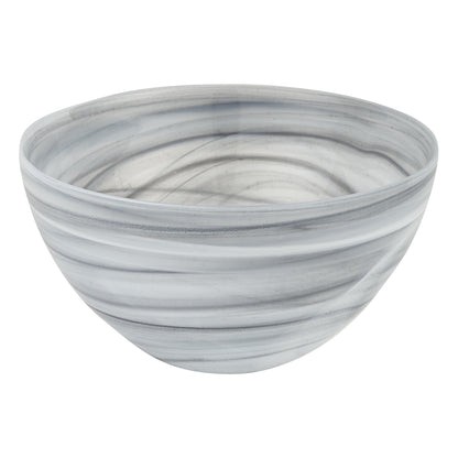 PIER GRAY ALABASTER GLASS BOWL - Varnish & Vibe