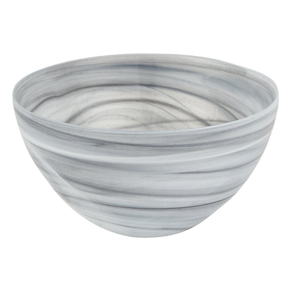 PIER GRAY ALABASTER GLASS BOWL - Varnish & Vibe