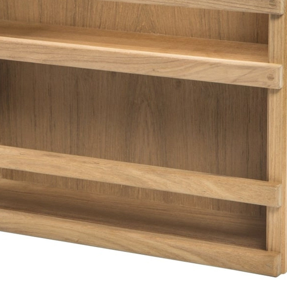 CALABASAS WALL MOUNTED 13.13 " WOOD SPICE RACK - Varnish & Vibe