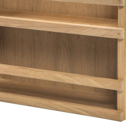 CALABASAS WALL MOUNTED 13.13 " WOOD SPICE RACK - Varnish & Vibe