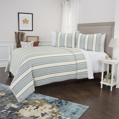 REDONDO 300 THREAD QUEEN COMFORTER - Varnish & Vibe