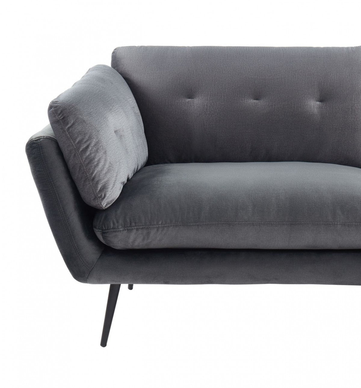 VALLEY 84" GRAY SOFA - Varnish & Vibe