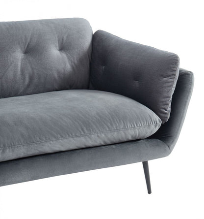 VALLEY 84" GRAY SOFA - Varnish & Vibe