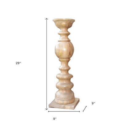 pillar floor candlestick