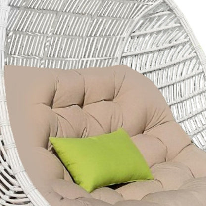 LAKEVIEW WHITE OUTDOOR SWING CHAIR