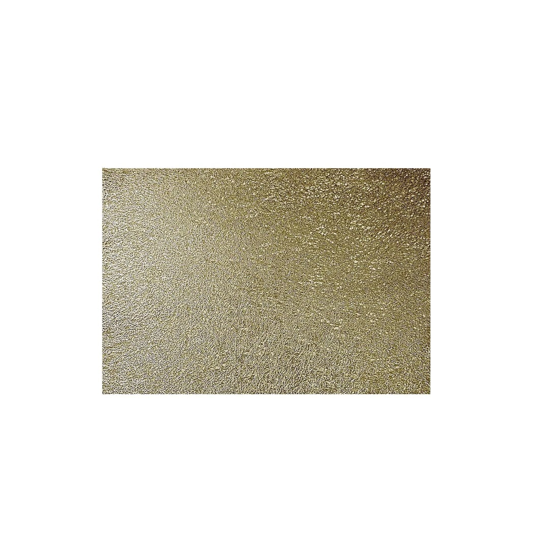 LAUREL 18" SET OF FOUR GOLD VINYL PLACEMATS