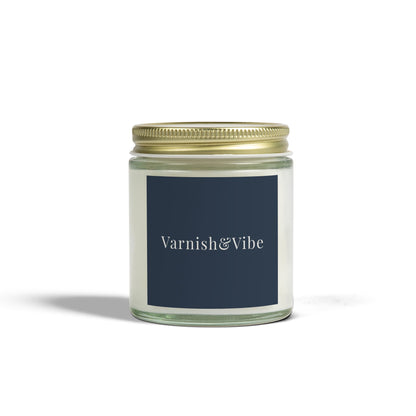 VARNISH & VIBE 4oz/9oz COCONUT APRICOT WAX SCENTED CANDLE