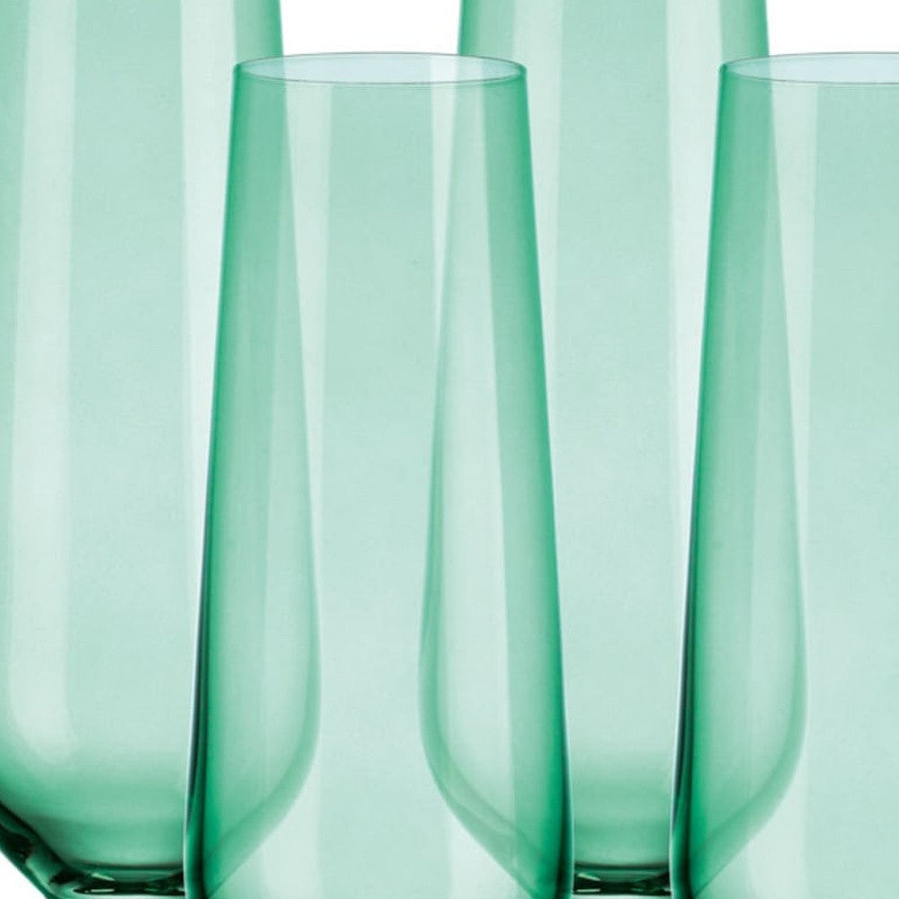 set sheer flute green oz, sheer flute green oz, flute green oz, set sheer flute green, sheer flute green