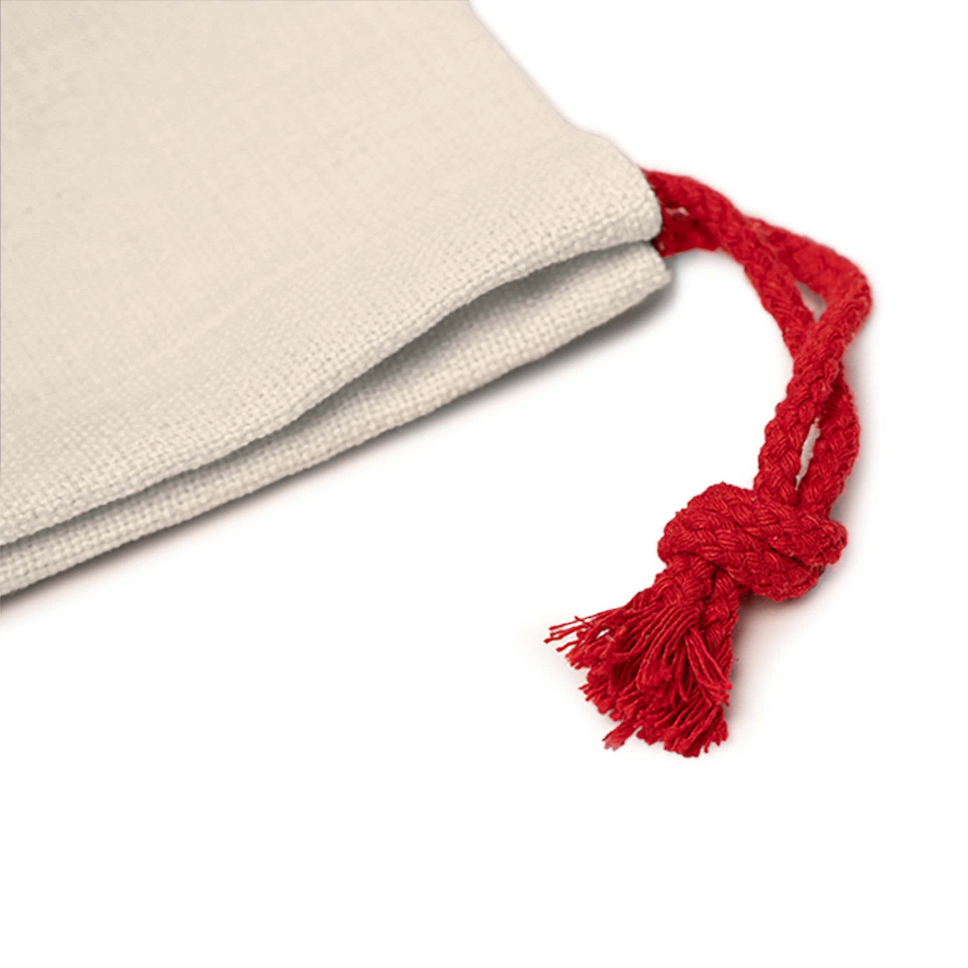 Red Tartan Christmas Gift Bag - Varnish & Vibe
