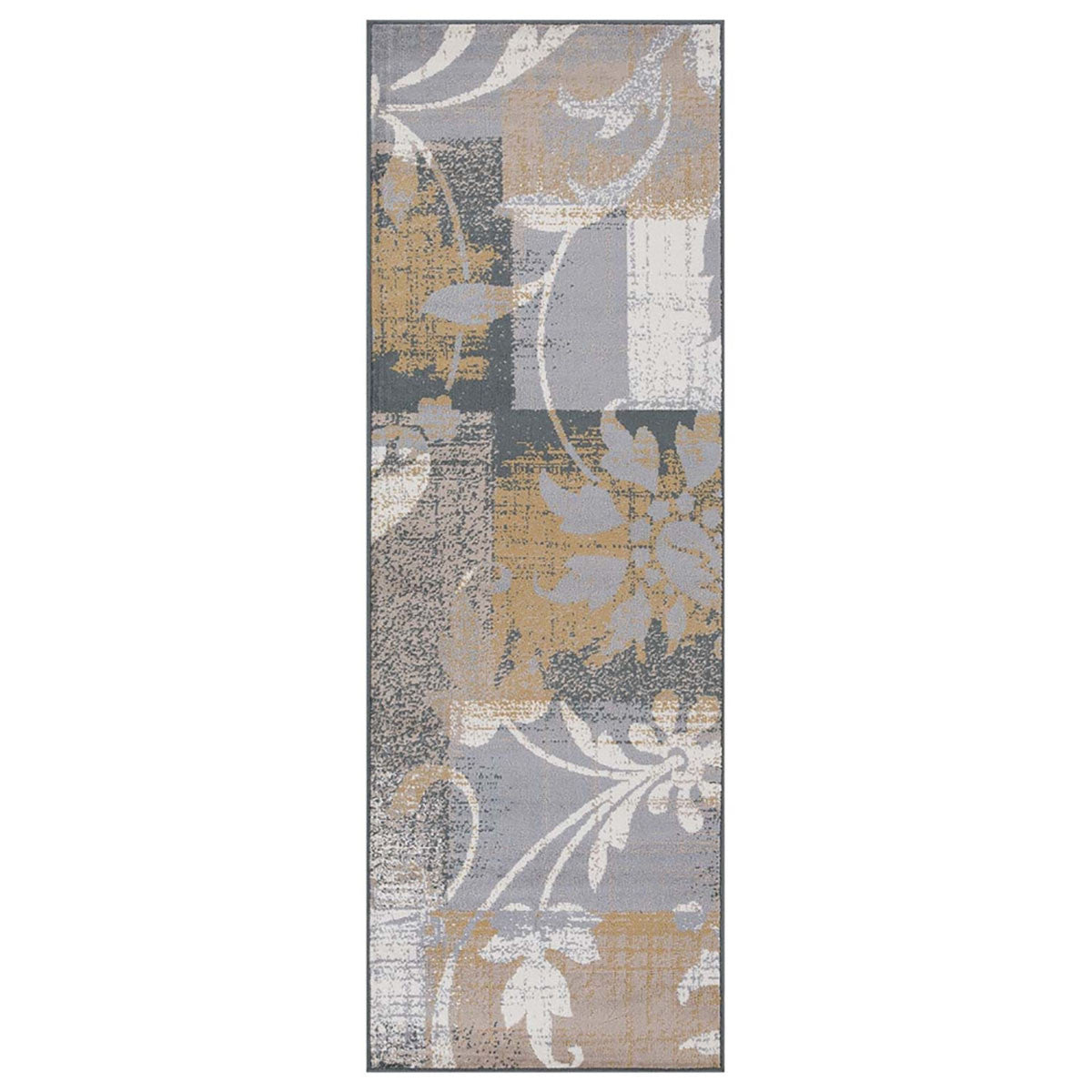 OCEAN 10' FLORAL RUNNER RUG