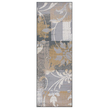 OCEAN 10' FLORAL RUNNER RUG