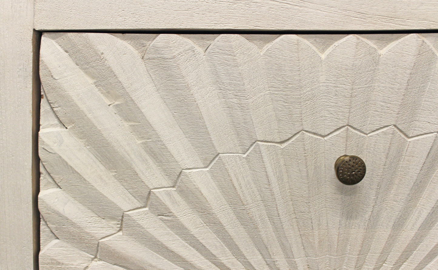 MALIBU 30" IVORY TWO DRAWER NIGHTSTAND - Varnish & Vibe