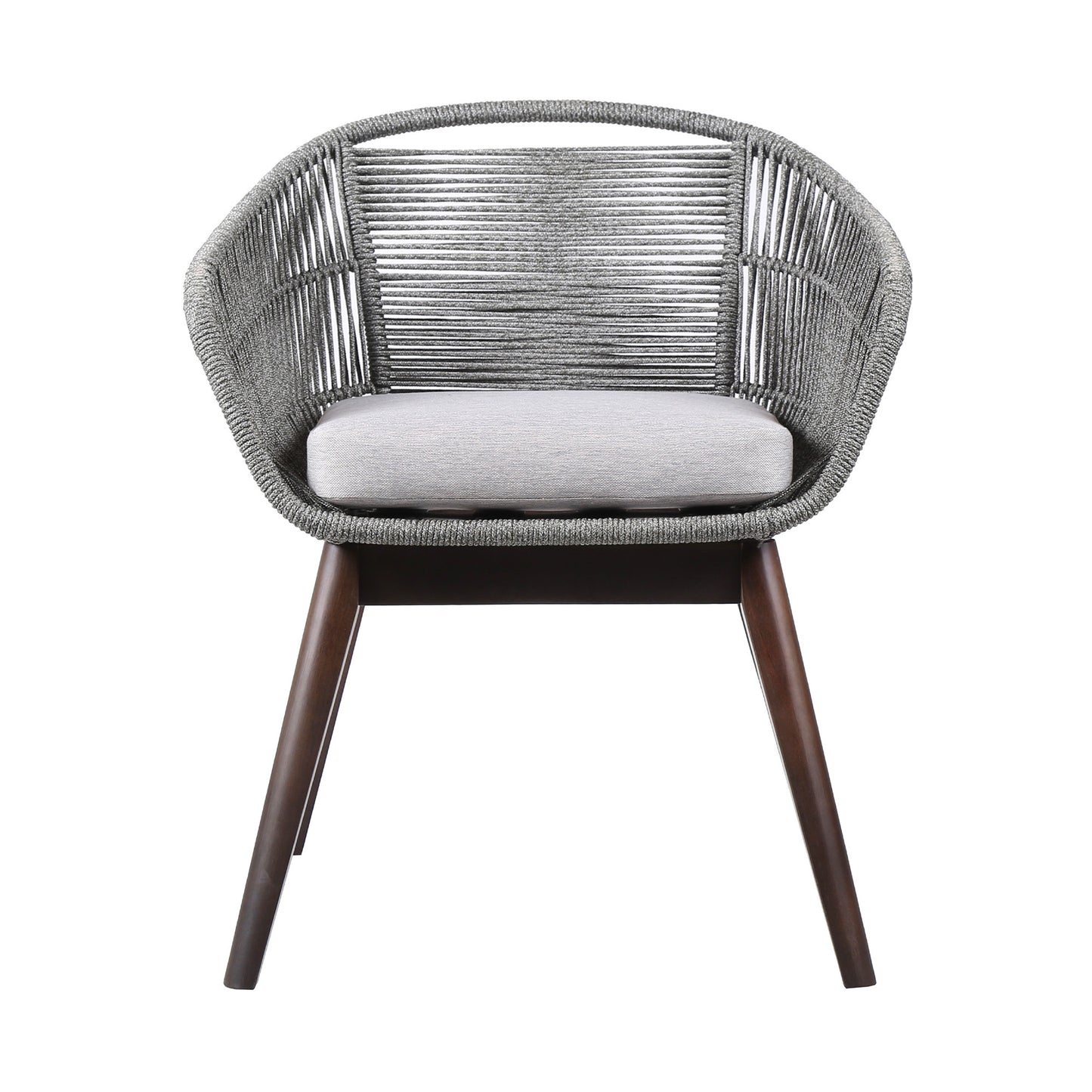 LAKEVIEW DARK WOOD OUTDOOR DINING CHAIR