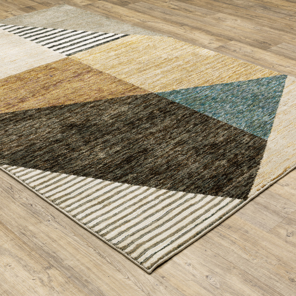 MANHATTAN GEOMETRIC RUG - Varnish & Vibe