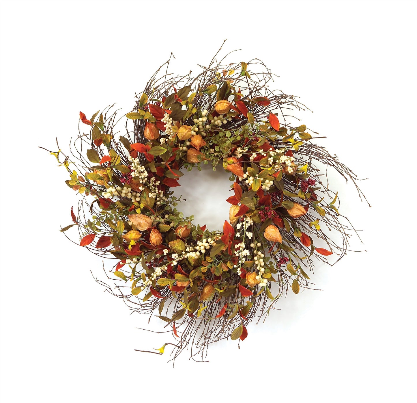 Fall, Harvest, Wreath, Twig
