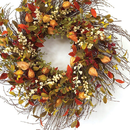 Fall, Harvest, Wreath, Twig
