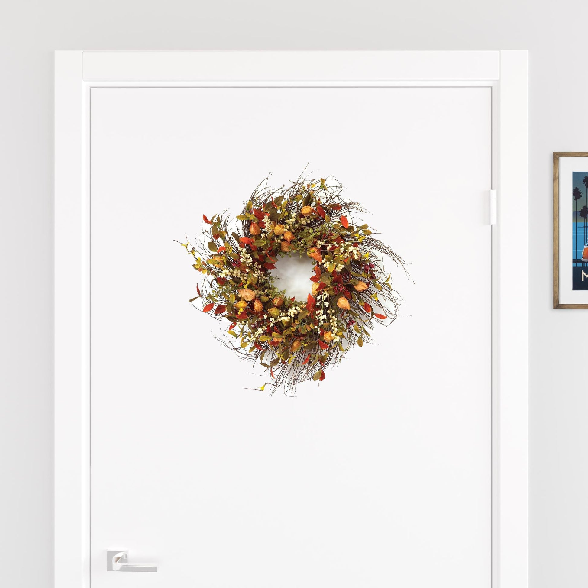 Fall, Harvest, Wreath, Twig
