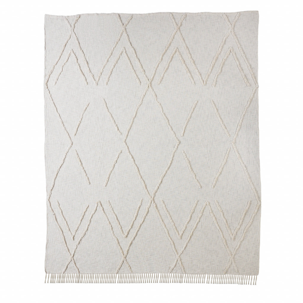 HERMOSA GEOMETRIC THROW BLANKET - Varnish & Vibe