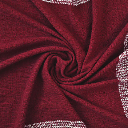 woven cotton checkered throw blanket, cotton checkered throw blanket, red woven cotton checkered throw, red woven cotton checkered, woven cotton checkered throw