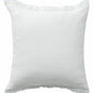 LAKEVIEW 20" WHITE ORGANIC COTTON THROW PILLOW