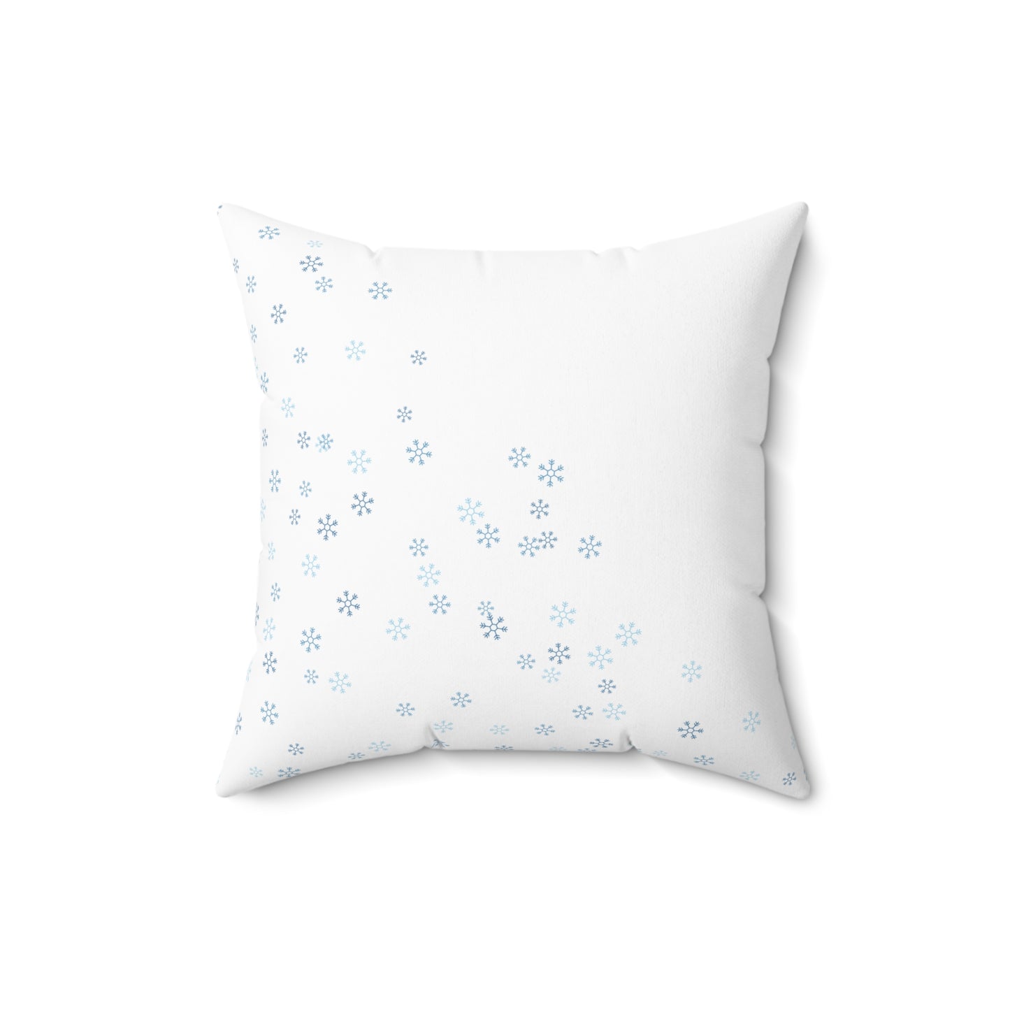 Reindeer Snowflakes Winter Spun Polyester Square Pillow - Varnish & Vibe