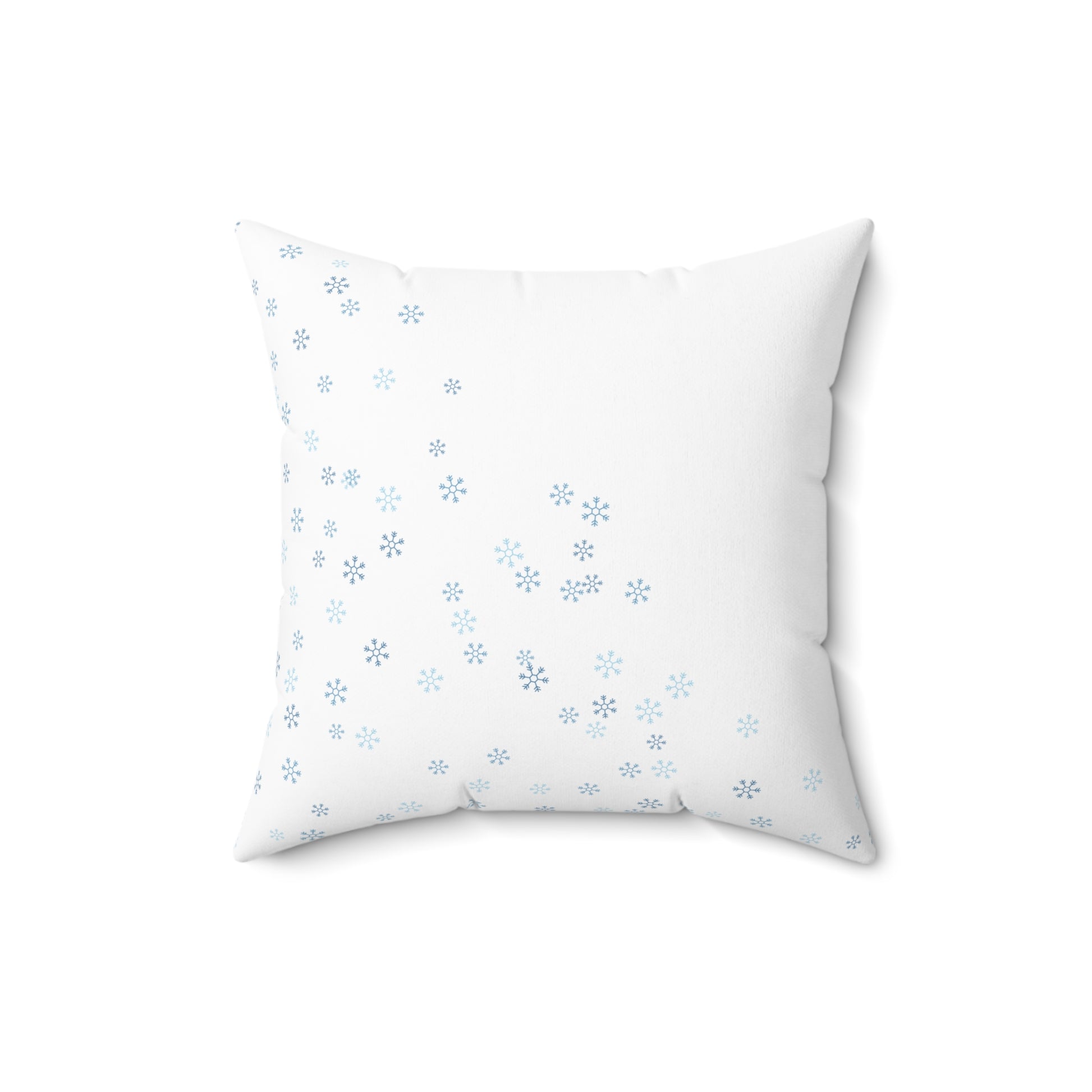 Reindeer Snowflakes Winter Spun Polyester Square Pillow - Varnish & Vibe